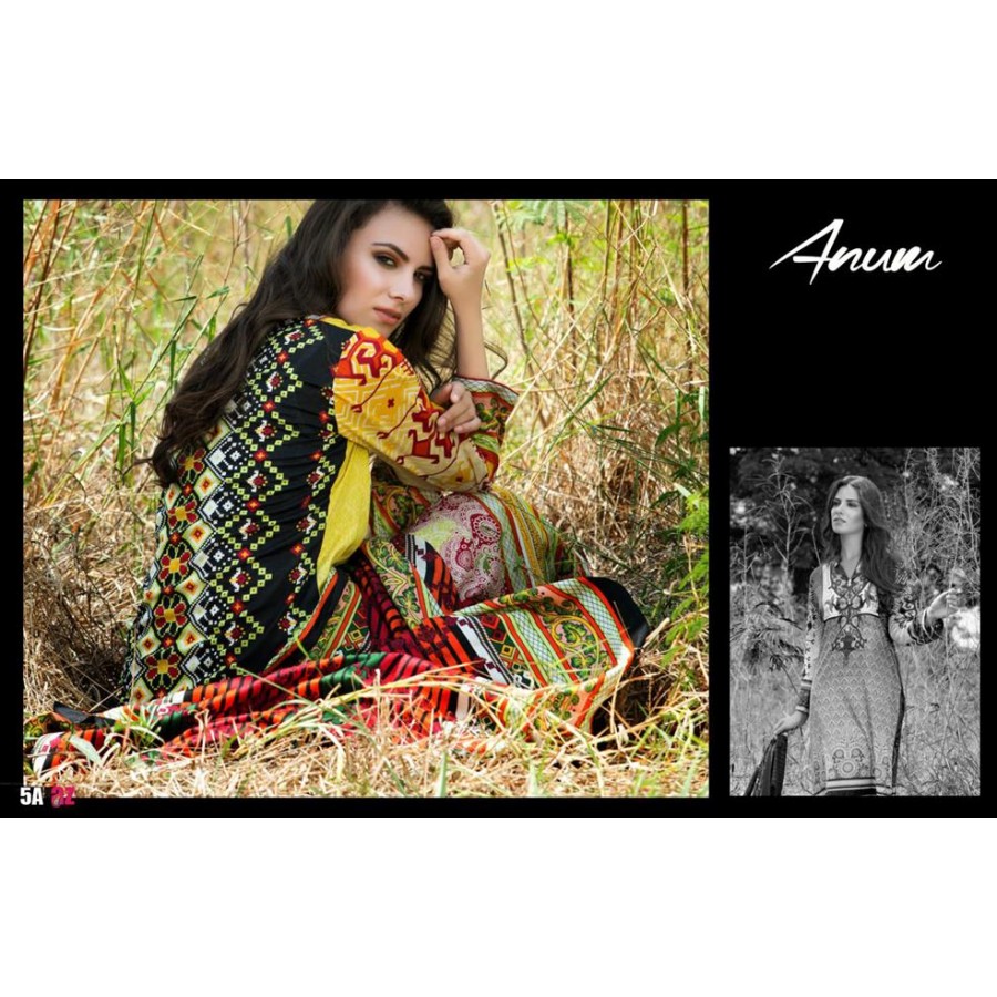 Anum Lawn Collection 2016 Design 5